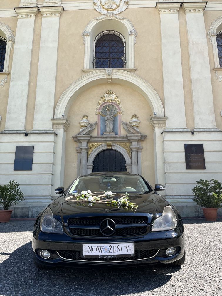 Auto do ślubu Mercedes CLS AMG V8 Śląsk