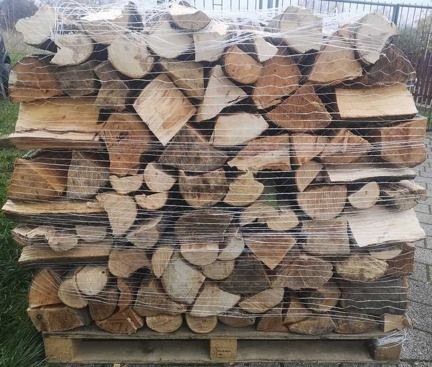 Buk - drewno kominkowe do sezonowania układane paleta 1MP