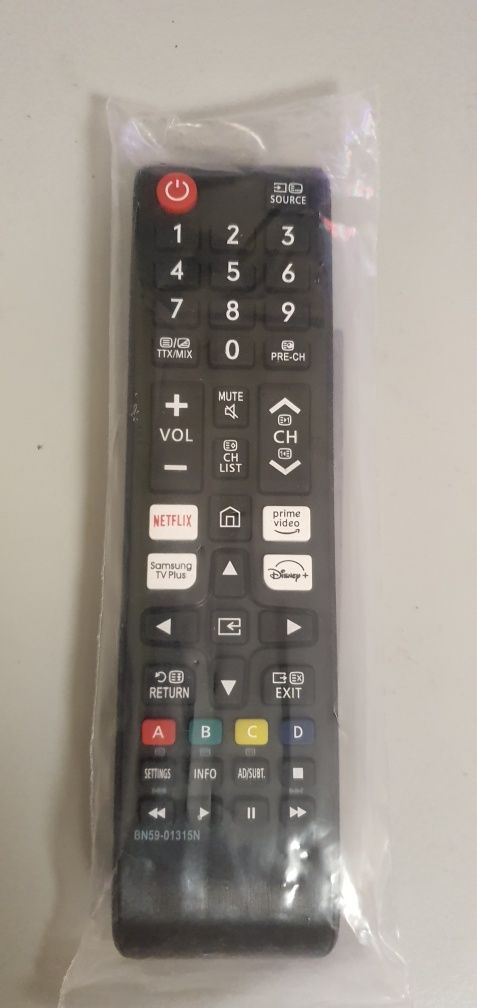 Comando universal para televisões da Samsung. Novo