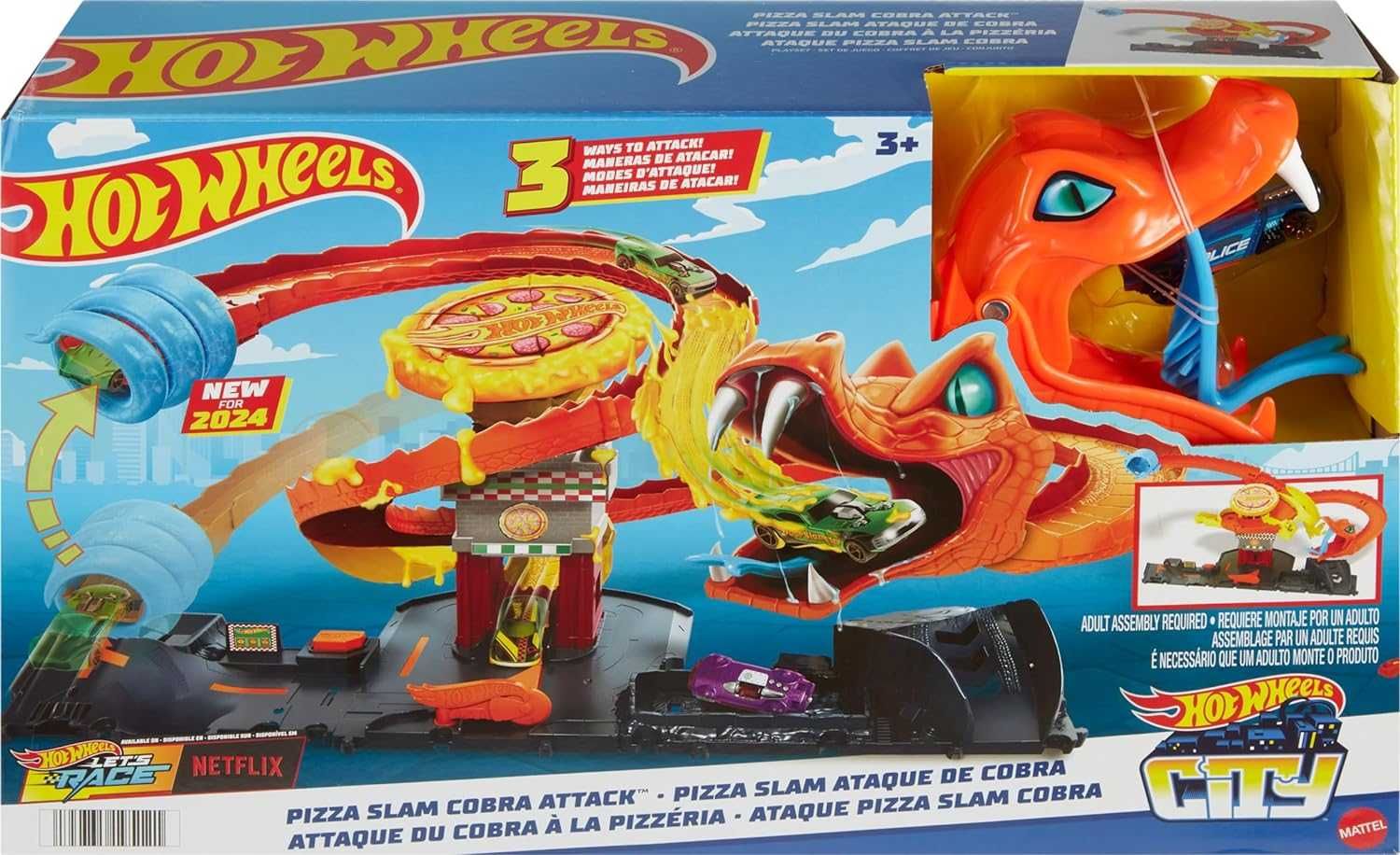 трек Хот Вилс Атака кобры Hot Wheels HTN81