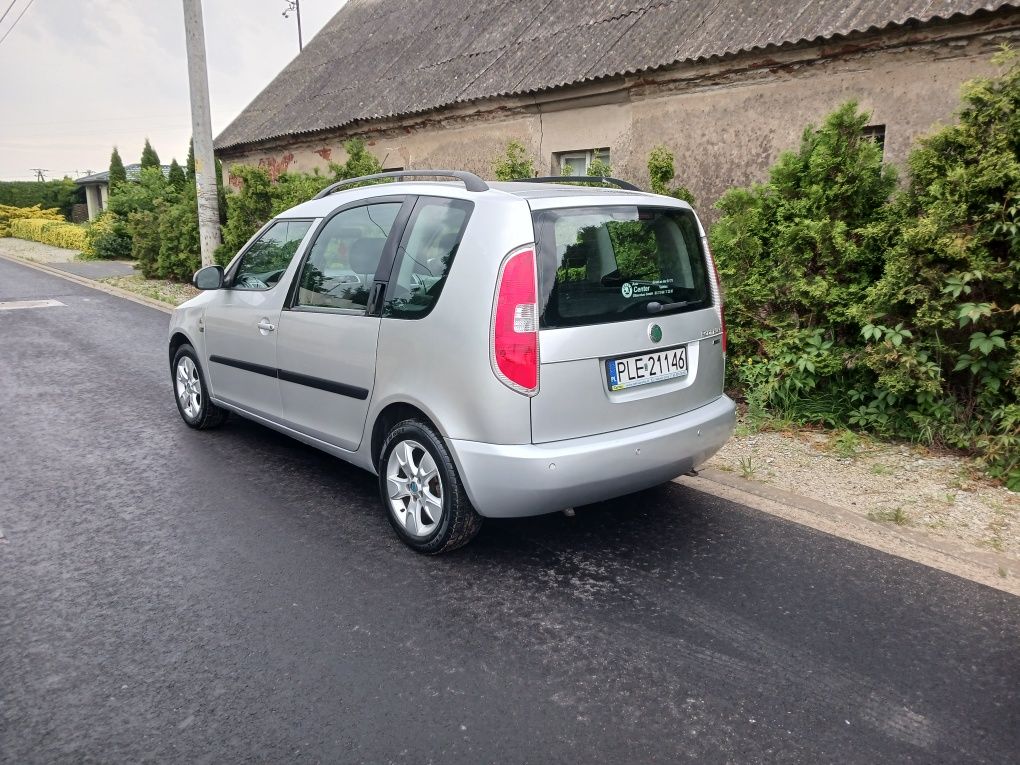 Skoda Roomster 1.4Mpi 2007r Klima Ładna Zadbana Ważne Opłaty