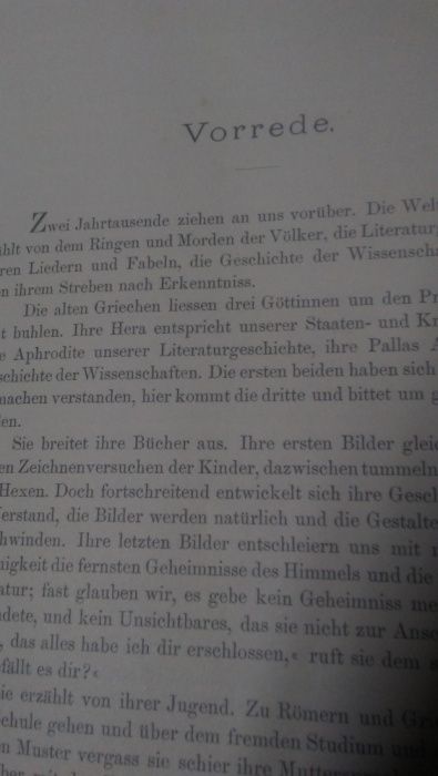 KSIĄŻKA Z 1894 im reiche des geistes von karl faulmann 1894