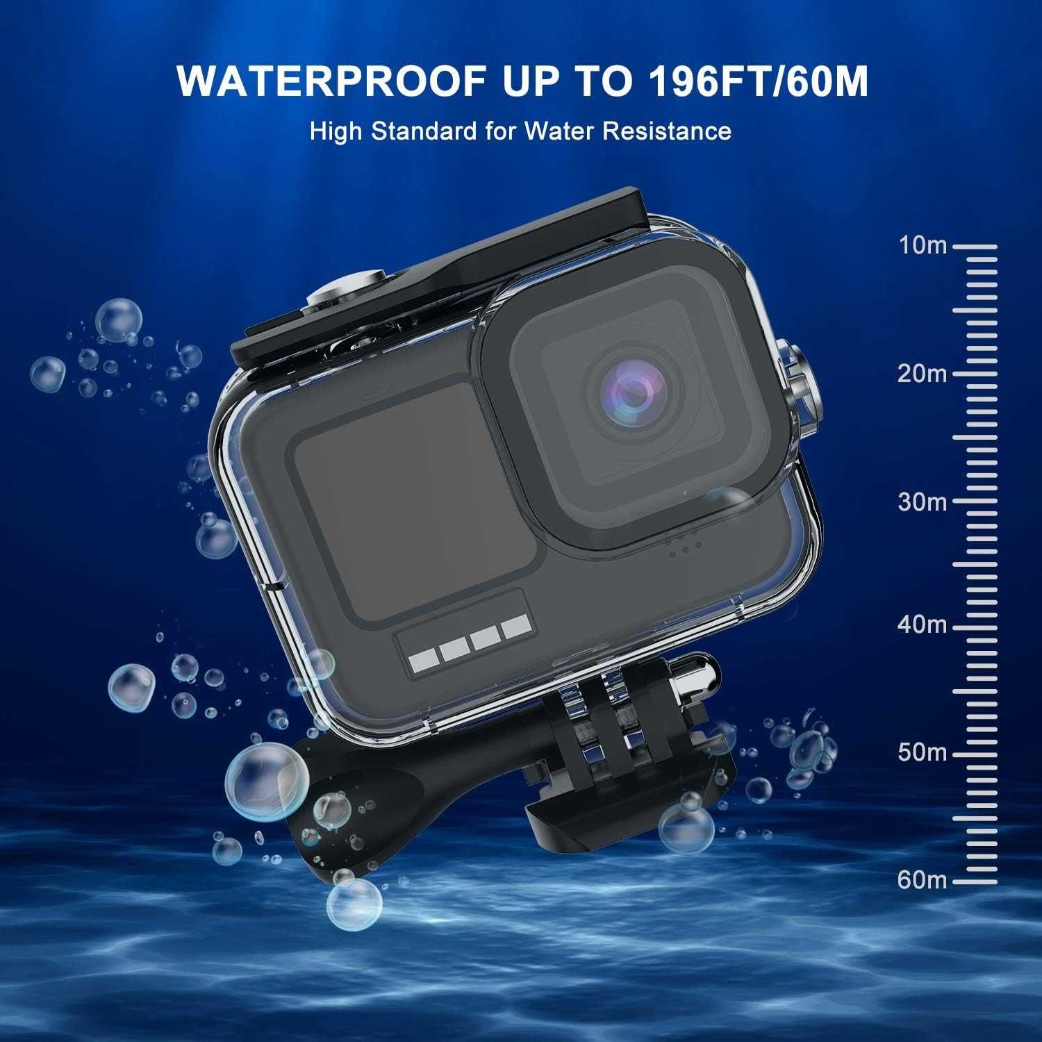 Kuptone KPE-056 zestaw akcesoriów filtr etui GoPro Hero 9/10/11 torba