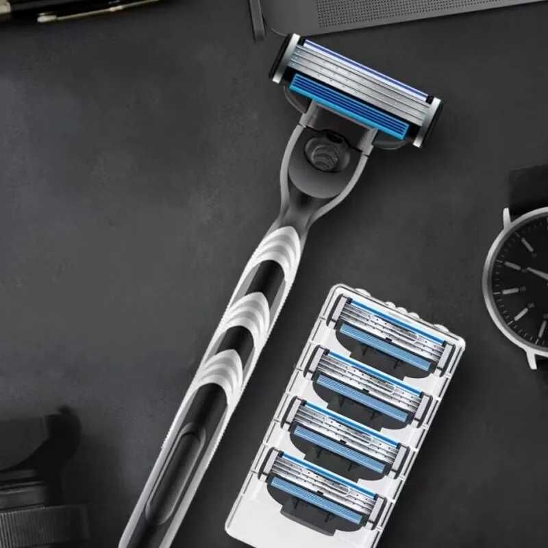 Леза 4/8шт. Gillette Mach3 та Fusion5