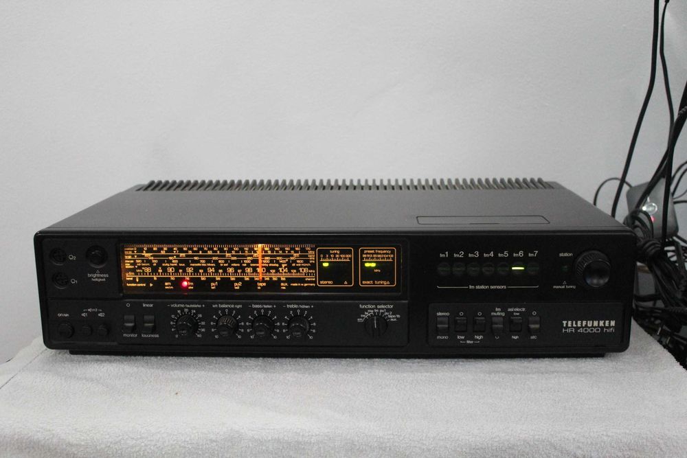 TELEFUNKEN HR 4000 HIFI Amplituner wzmacniacz audiofilski Wysyłka
