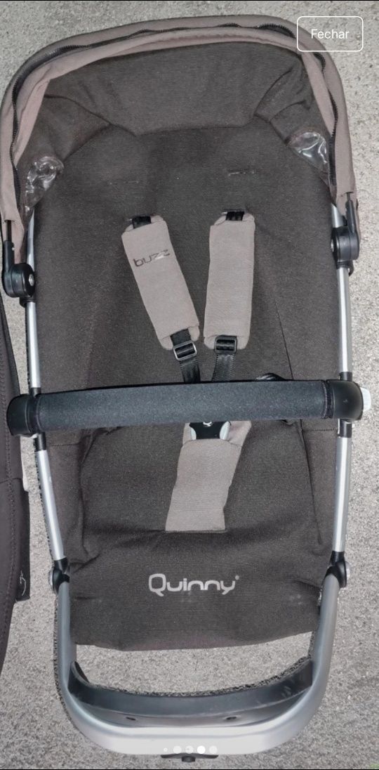 Trio carrinho bébé quinny
