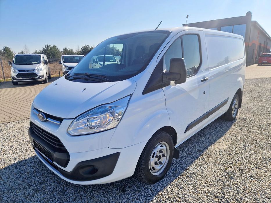 Ford TRANSIT CUSTOM 270 L1 2,2 TDCI 125 KONNY KLIMA 204T/KM PRZEBIEGU GWARANCJA