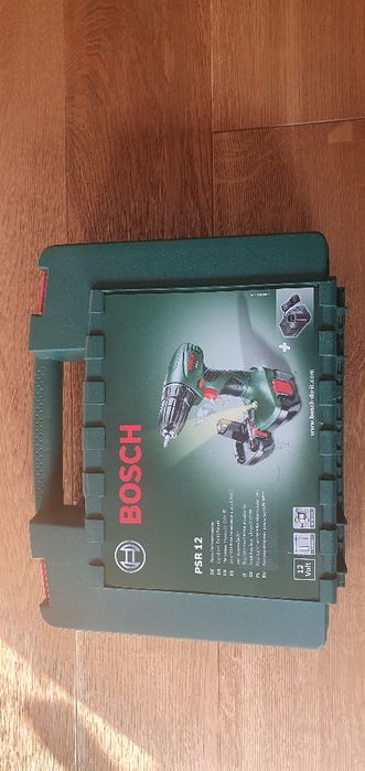 Bosch Psr12 wkrętarka wiertarka 2 akumulatory