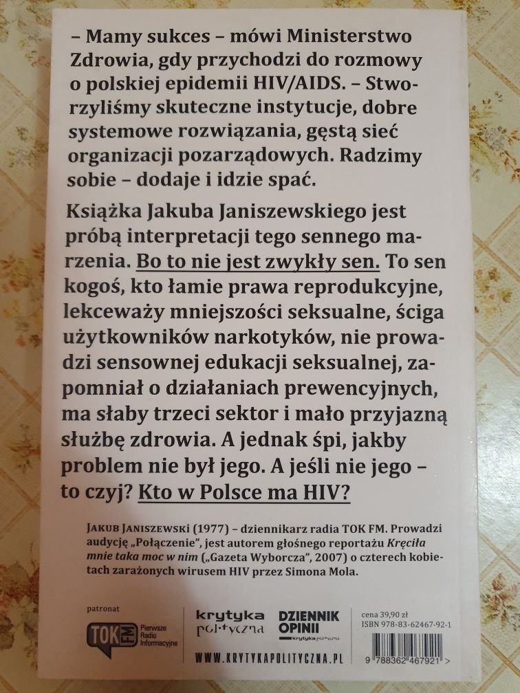 Kto w Polsce ma HIV? Jakub Janiszewski