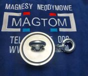 Magnes neodymowy do poszukiwań łowienia F 300 2xM10 mocny Magtom