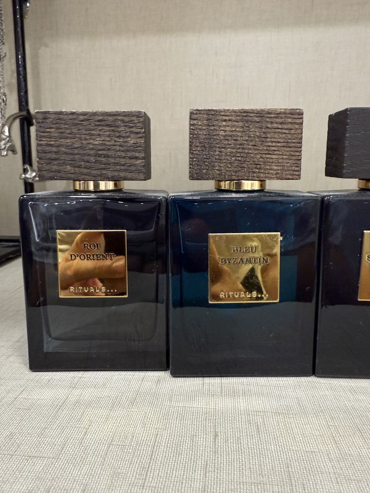 Perfumes tom ford, armani, CH, rituals