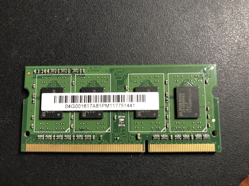 DDR 3; 1Gb; 1333Hz.