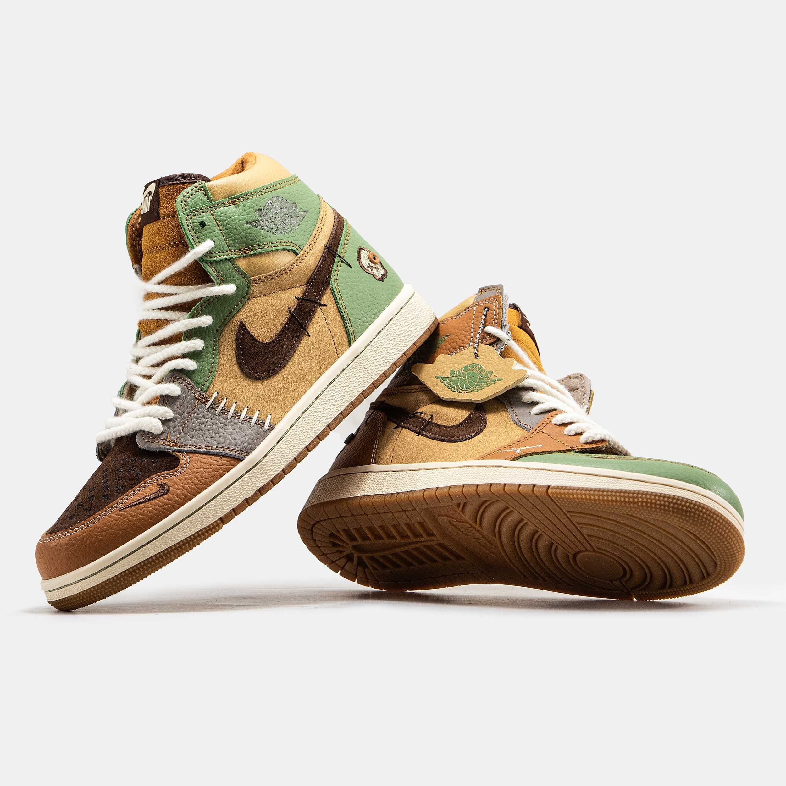 Чоловічі Кросівки Nike Air Jordan 1 x Zion Williamson Voodoo 40-46
