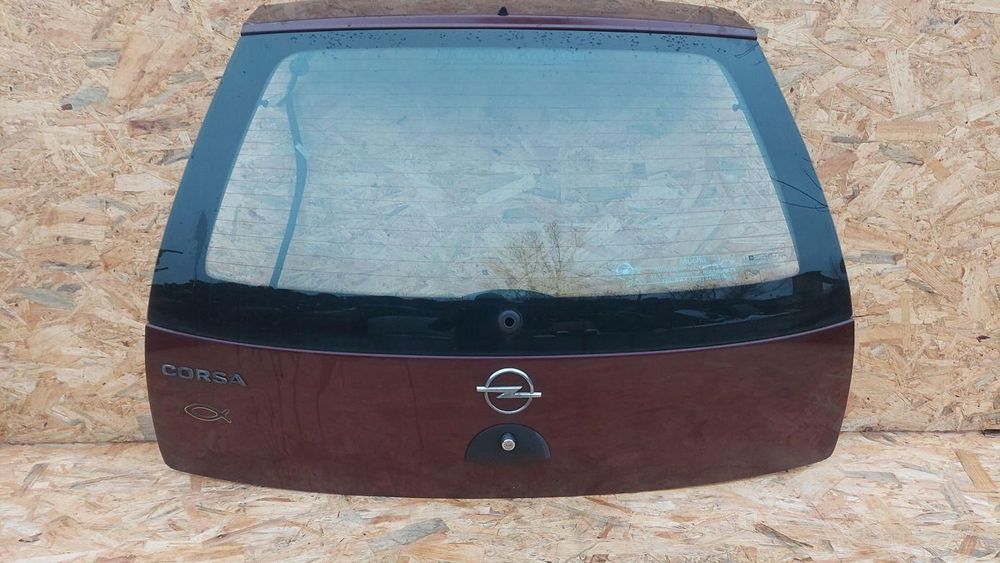 KLAPA TYLNA TYŁ POKRYWA OPEL CORSA C 2005