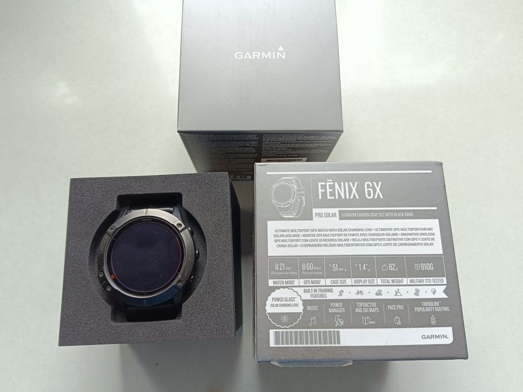 Garmin Fenix 6X pro solar