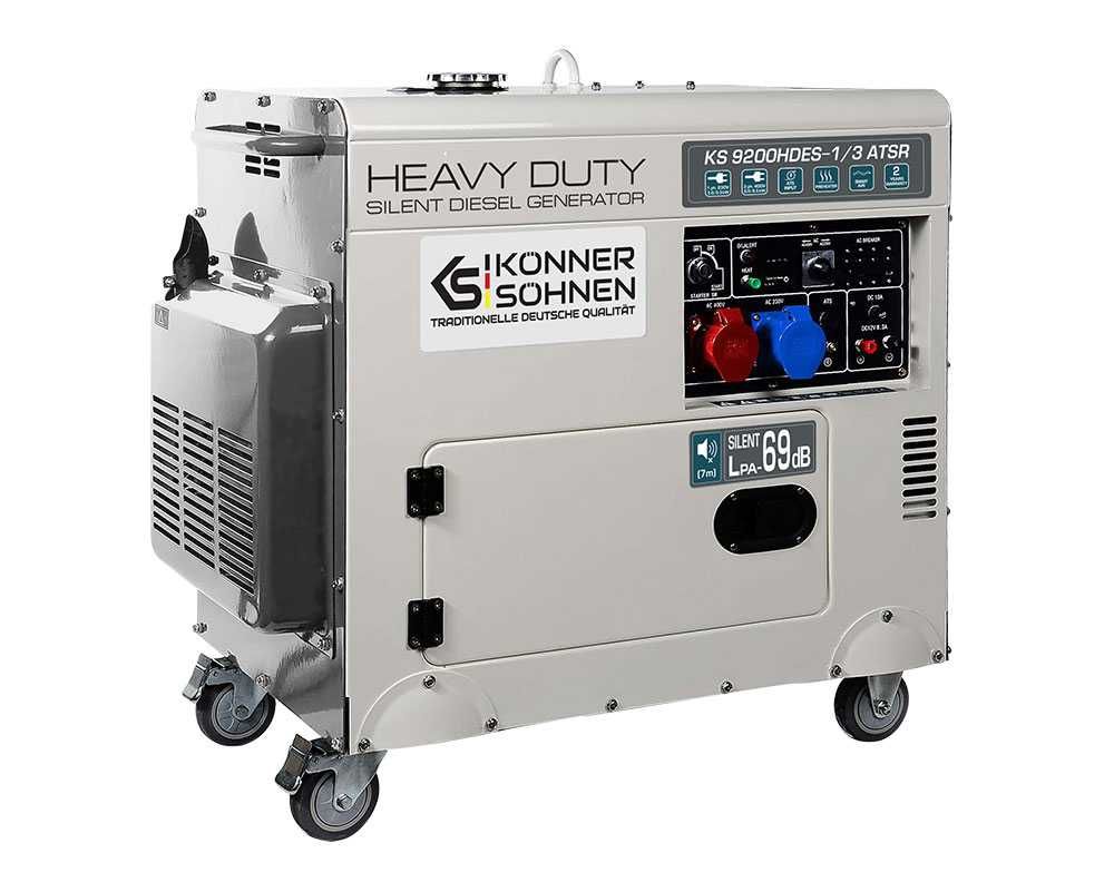 Generator dieslowski KS 9200HDES-1/3 ATSR (EURO V)