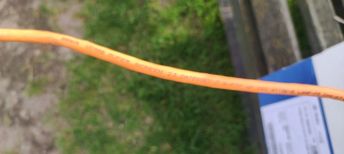 Kabel UC900 SS23 Cat.7 Pomarańczowy Draka 250m