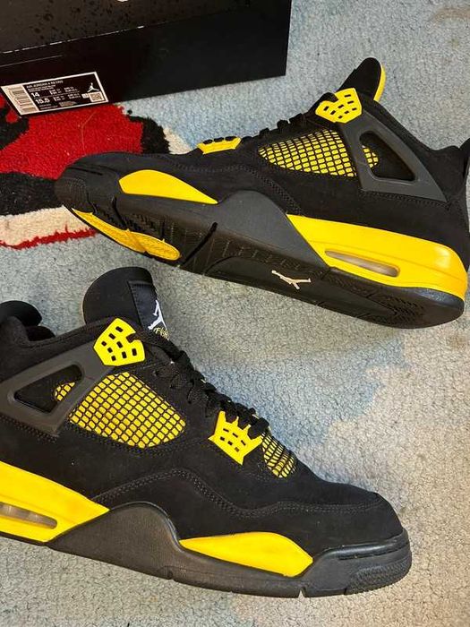 "Buty Trampki" Jordan_4_Retro_Thunder R.39