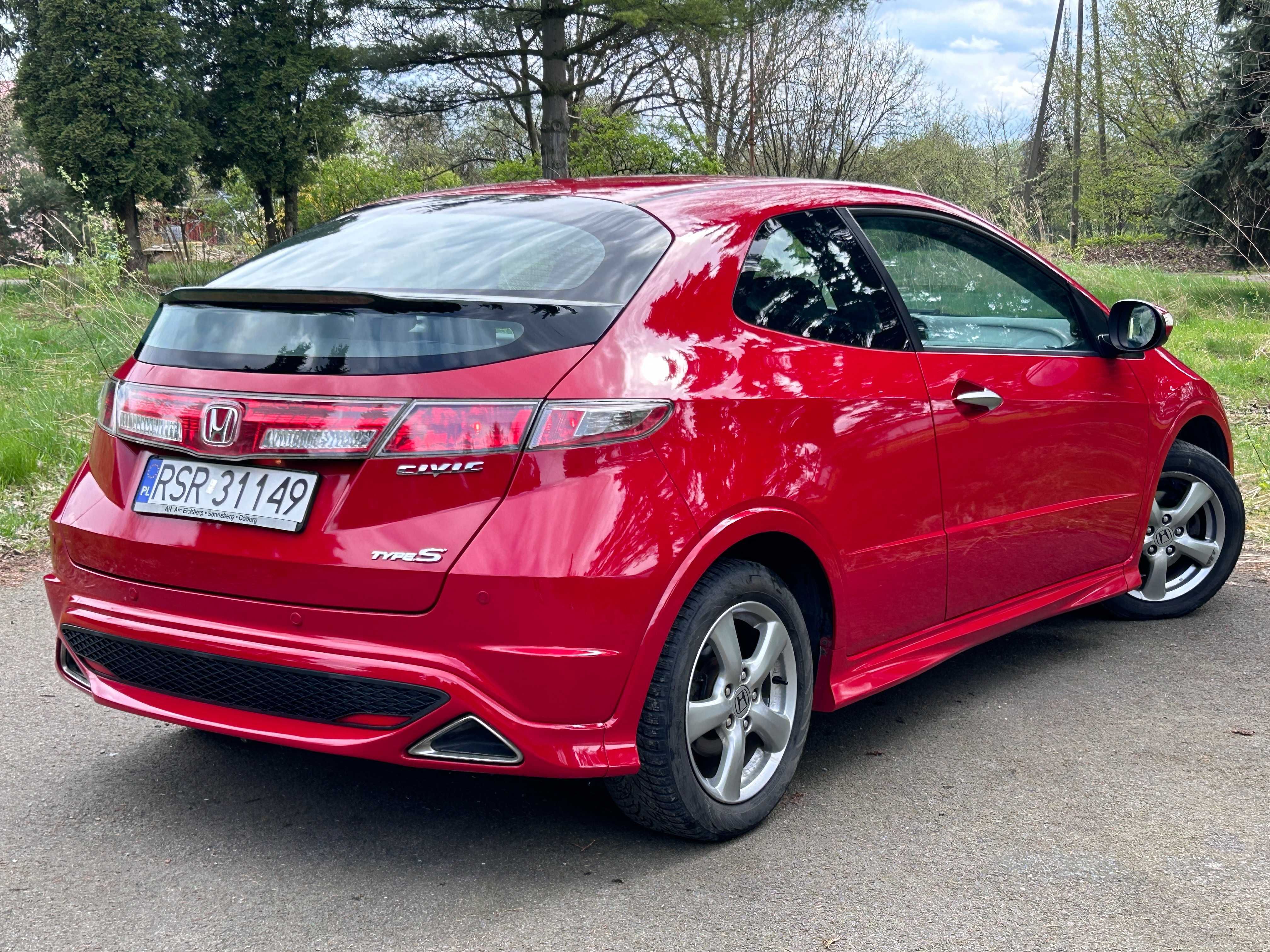 Honda Civic VIII Type-S*Podgrzewane Fotele*Czujniki Parkowania*