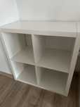 Regał biały Ikea Kallax 77 cm x 77 cm x 39