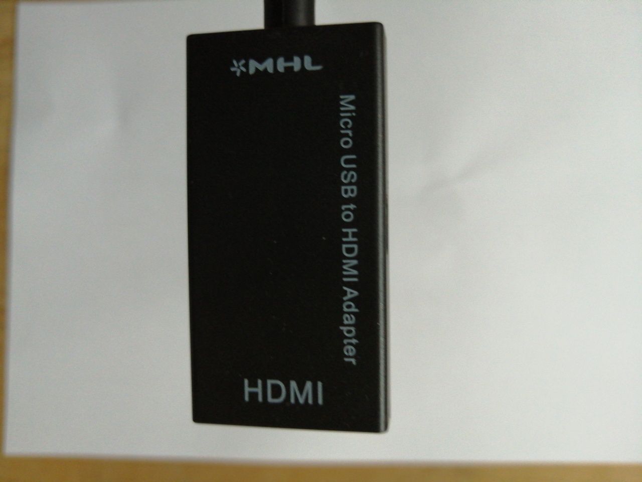 Adaptador Micro USB 2.0 MHL para cabo HDMI HD 1080P para celular