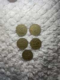 монеты 25 копеек 1992