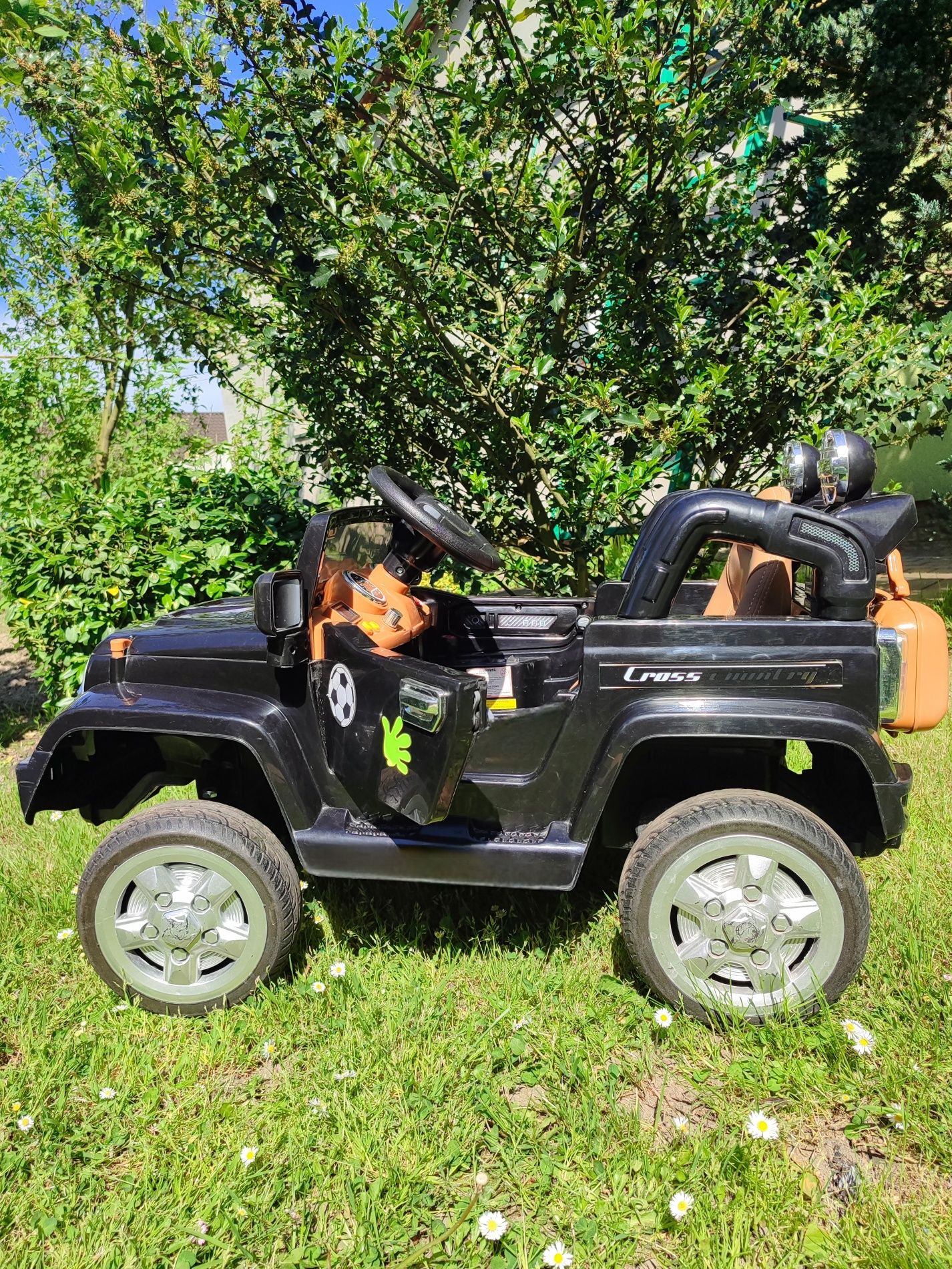 Дитячий електромобіль Lean Toy JEEP JJ245 Black