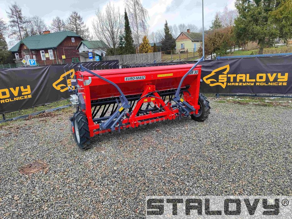 Siewnik zbożowy stopkowy talerzowy nabudowany 2,5 2,7 3,0 Stalovy nowy