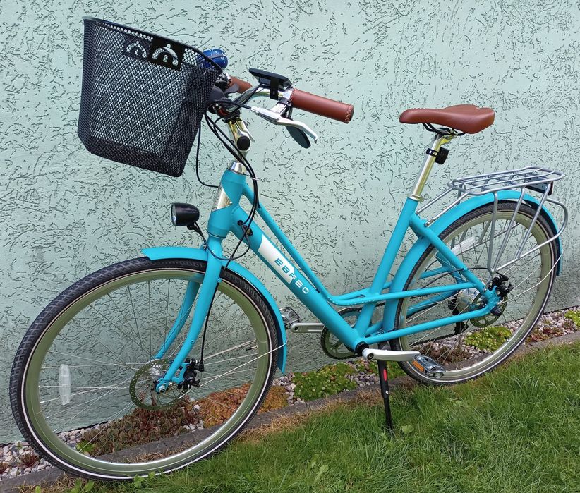 Rower elektryczny miejski / przebieg 80km