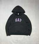 Bluza GAP big logo dark brown travis scott color