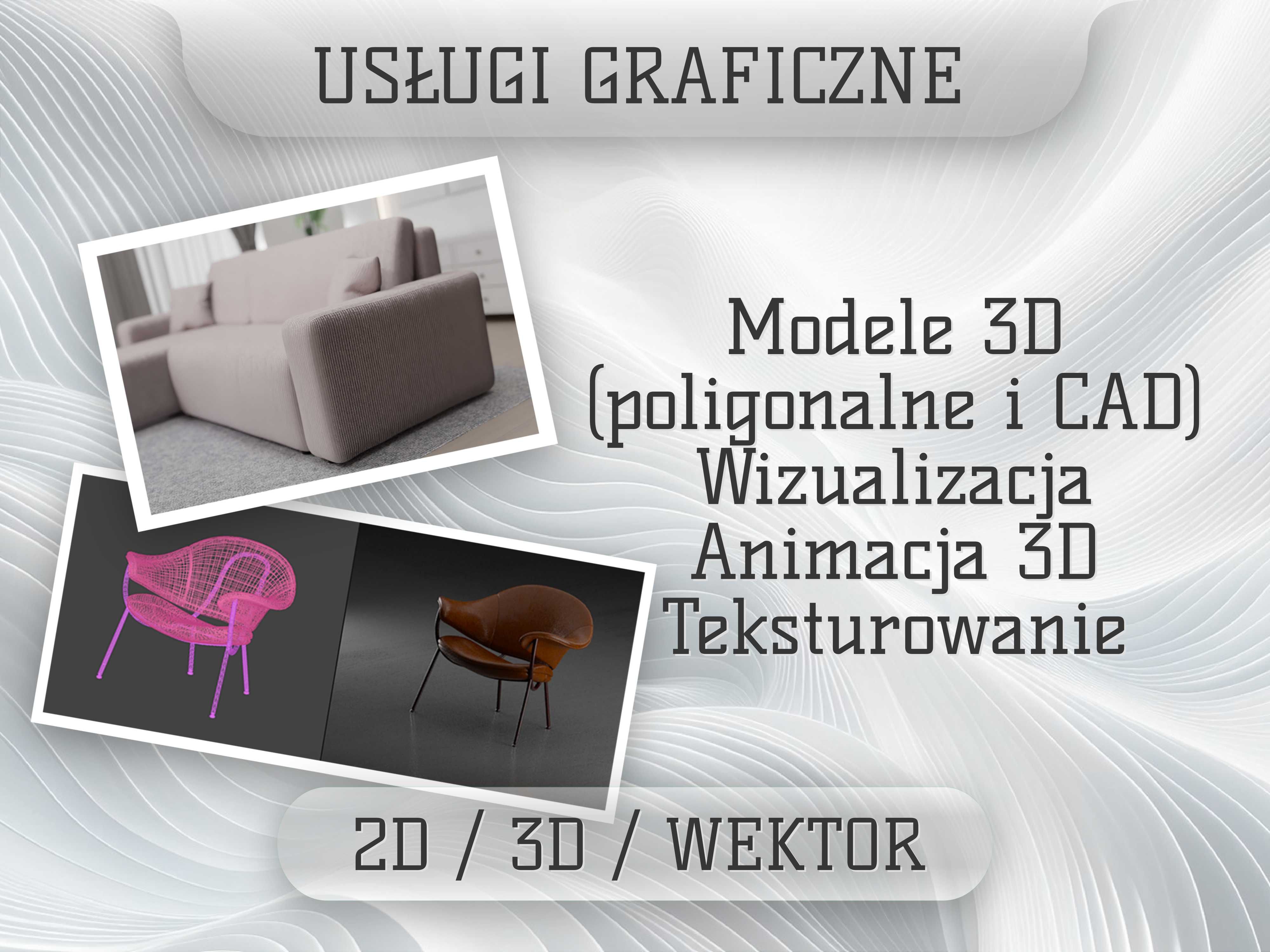 Usługi graficzne, grafika komputerowa, przetwarzanie grafiki (ZDALNIE)