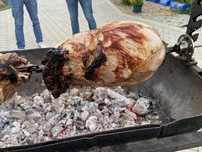 Pernil no Espeto