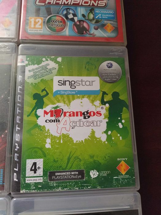 Jogos para PS3 - Move/Sing Star/outros