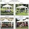 Pawilon, namiot rozkładany, System POP UP Gazebo Vounot 3 x 3 x 2,5m