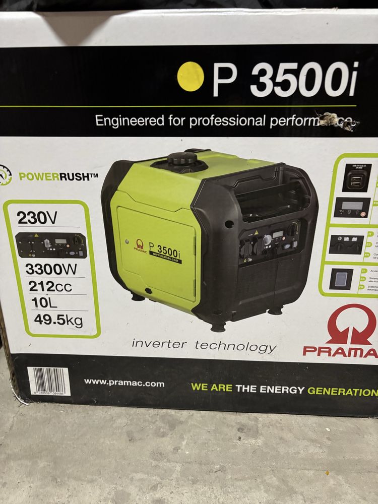 Самий тихий Генератор Pramac P 3500 i