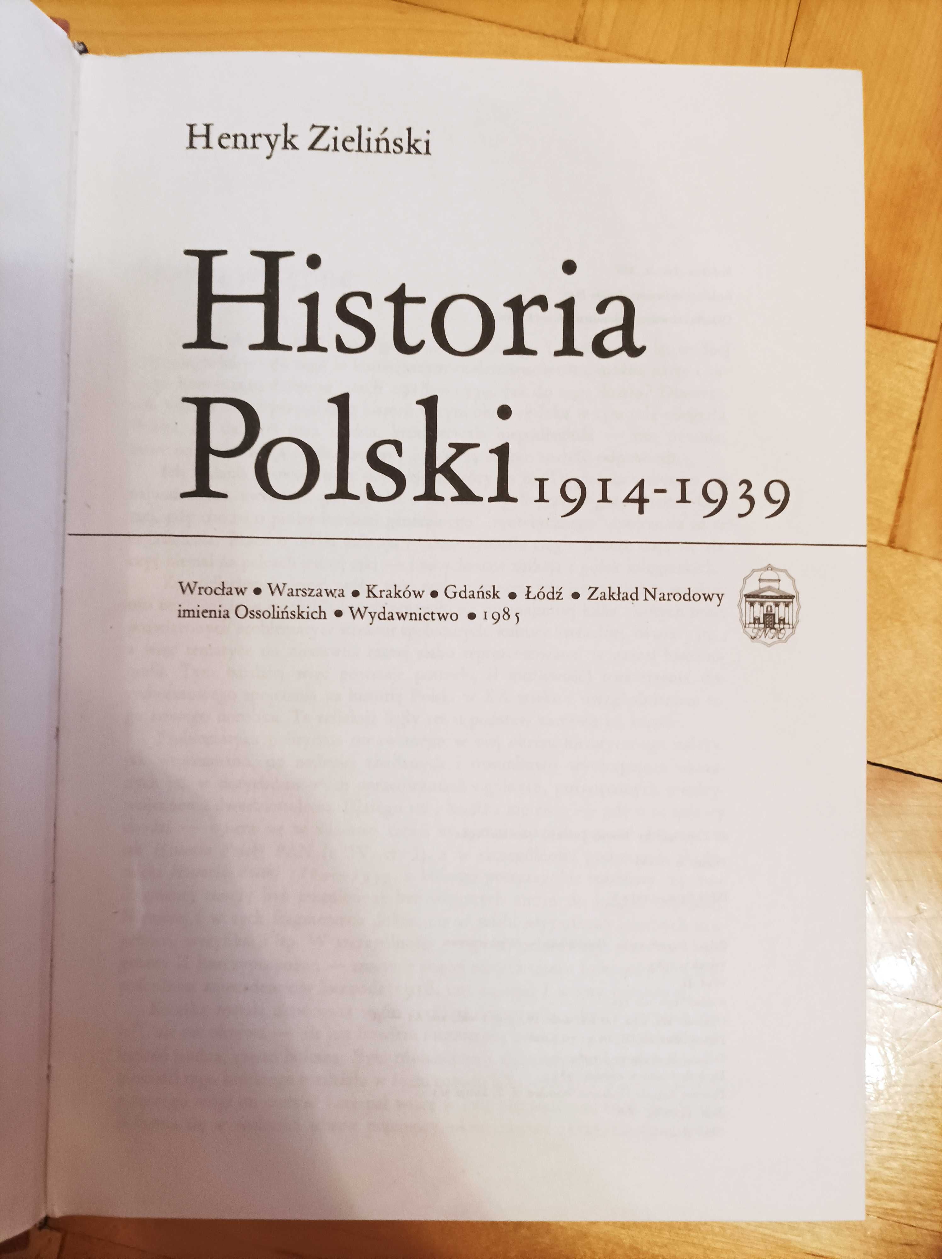 Historia Polski Henryk Zieliński