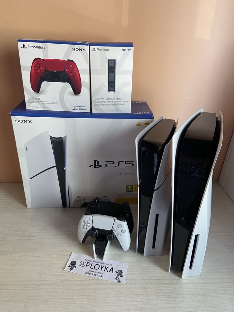 Магазин. Playstation 5 Slim BluRay/Digital. Есть обмен на PS4!
