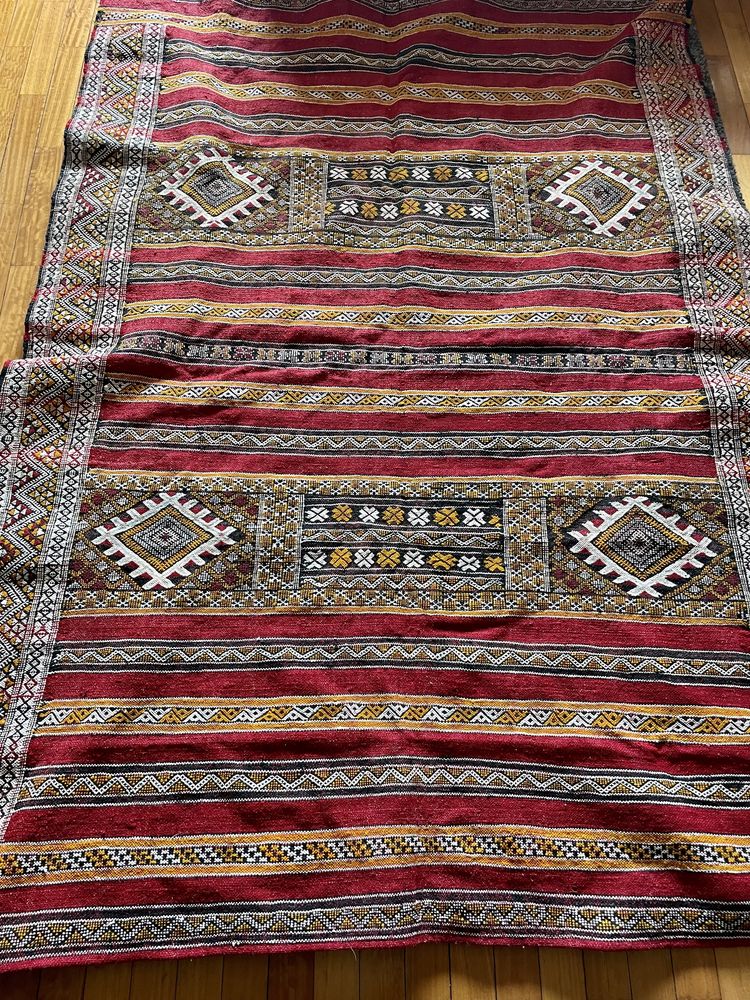 KILIM, Tapete Berbere, Marrocos - NOVO