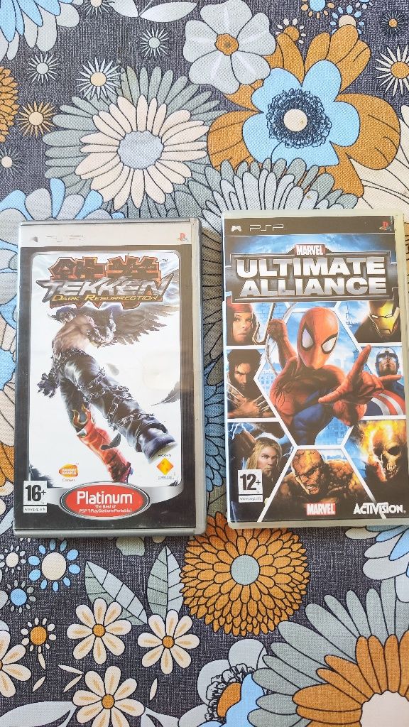 Jogos PSP tekken e ultimate alkiance