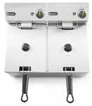 Frytownica elektryczna 12L - 2 x 6L 6600W, Hendi frytkownica, zestaw