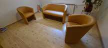 Sofa i dwa fotele