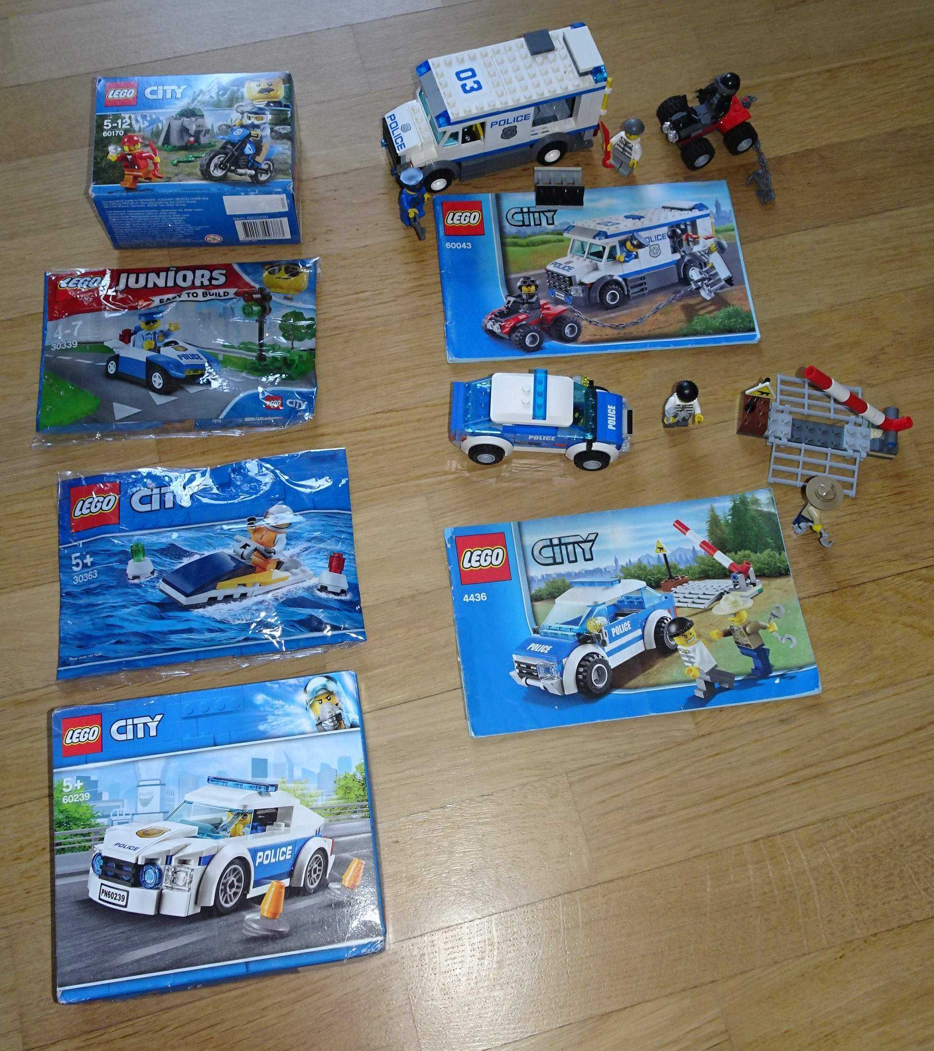 Klocki Lego WYSPA RABUSIÓW + 6 Zestawów !  POLICJA & ZłodziejE