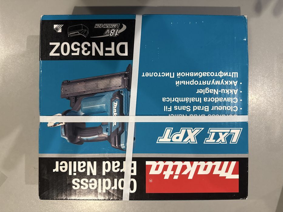Makita Gwoździarka 18v 15-35mm DFN350Z