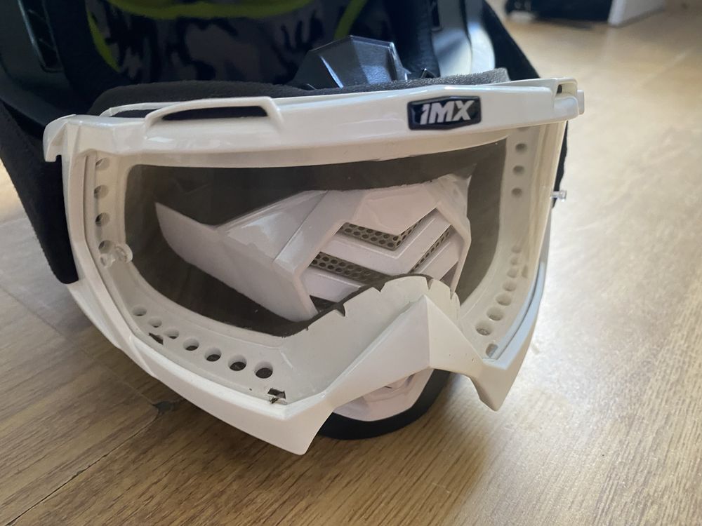 Kask cross enduro ls2 + google