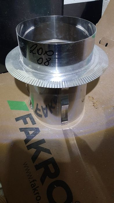 Element zakończeniowy komina systemowego do strażaka