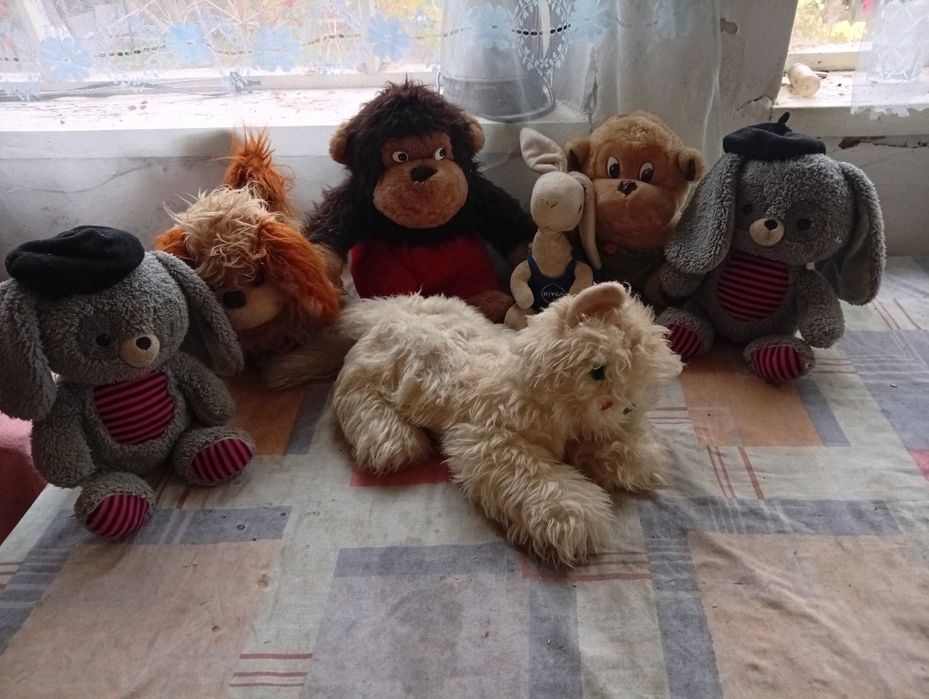 Отдам даром мягкие игрушки