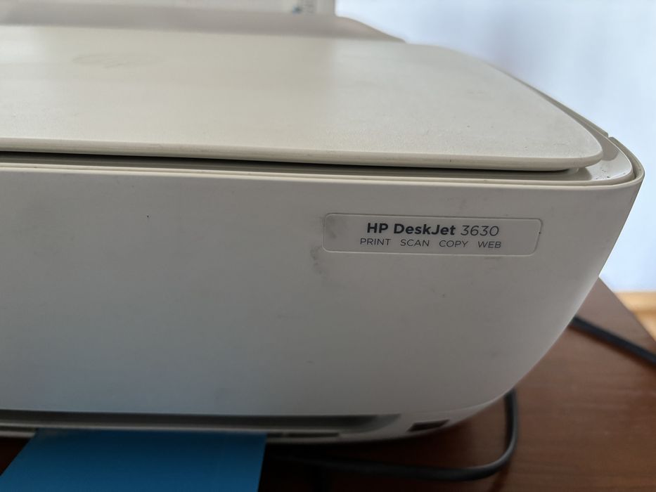 HP DeskJet 3630 All-in-One – drukarka, skaner, kopiarka WiFi
