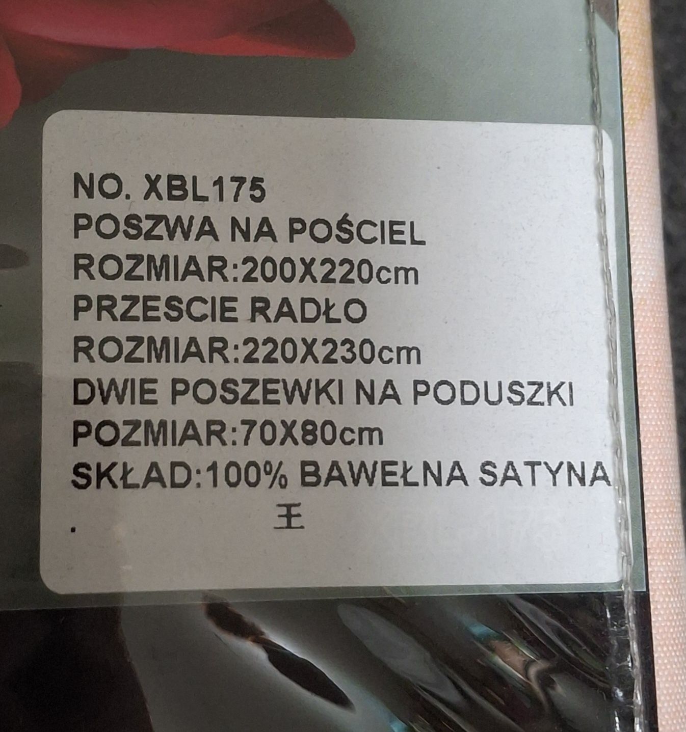 Komplet pościeli 200/220 cm