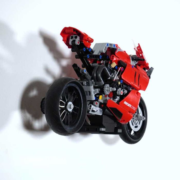 3D Кріплення для LEGO Technic Ducati Panigale V4 R (42107) - Чорний