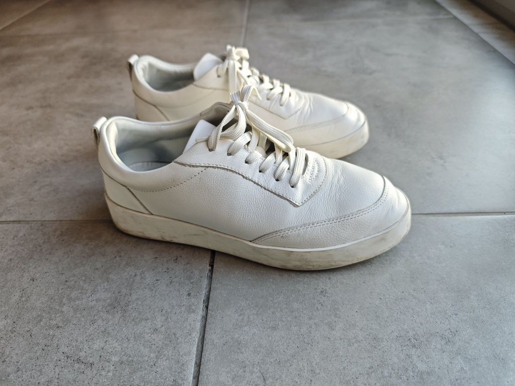Tênis Casual em Pele Massimo Dutti